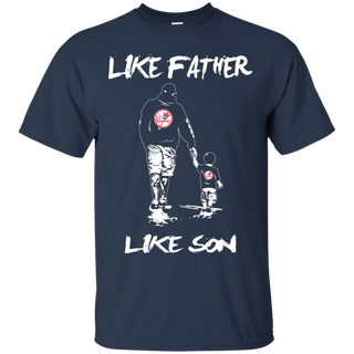 Happy Like Father Like Son New York Yankees T Shirts