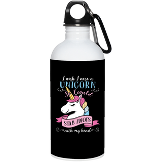 I Wish I Were A Unicorn Water Bottles
