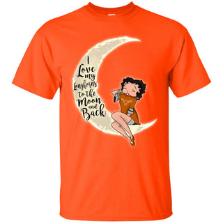 BB I Love My Texas Longhorns To The Moon And Back T Shirt
