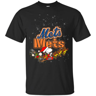 Snoopy Christmas New York Mets T Shirts
