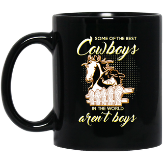 Some Of The Best Cowboys Aren't Boys Horse Mugs