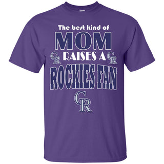 Best Kind Of Mom Raise A Fan Colorado Rockies T Shirts