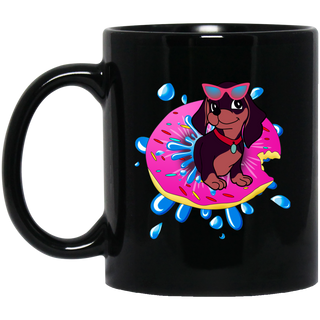 Dachshund - Donut Buoy Mugs