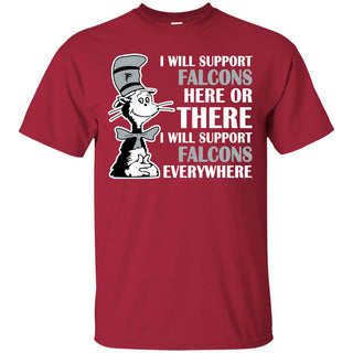 I Will Support Everywhere Atlanta Falcons T Shirts