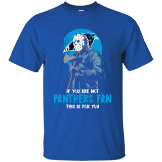 Jason With His Axe Carolina Panthers T Shirts