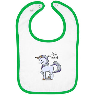 Stay Magical Unicorn Snap Bibs