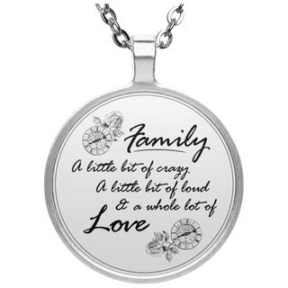 A Little Bit Of Crazy Family Necklaces