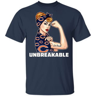 Beautiful Girl Unbreakable Go Chicago Bears T Shirt