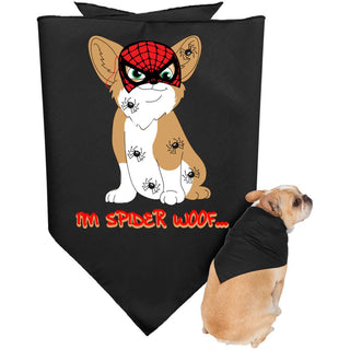 I'm Spider Woof Corgi Doggy Bandanas