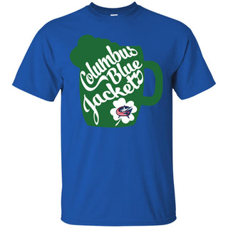 Amazing Beer Patrick's Day Columbus Blue Jackets T Shirts