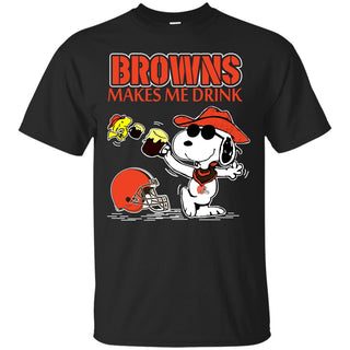 Cleveland Browns Make Me Drinks T Shirts