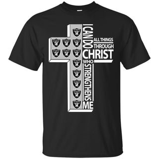 I Can Do All Things Through Christ Oakland Raiders T Shirts