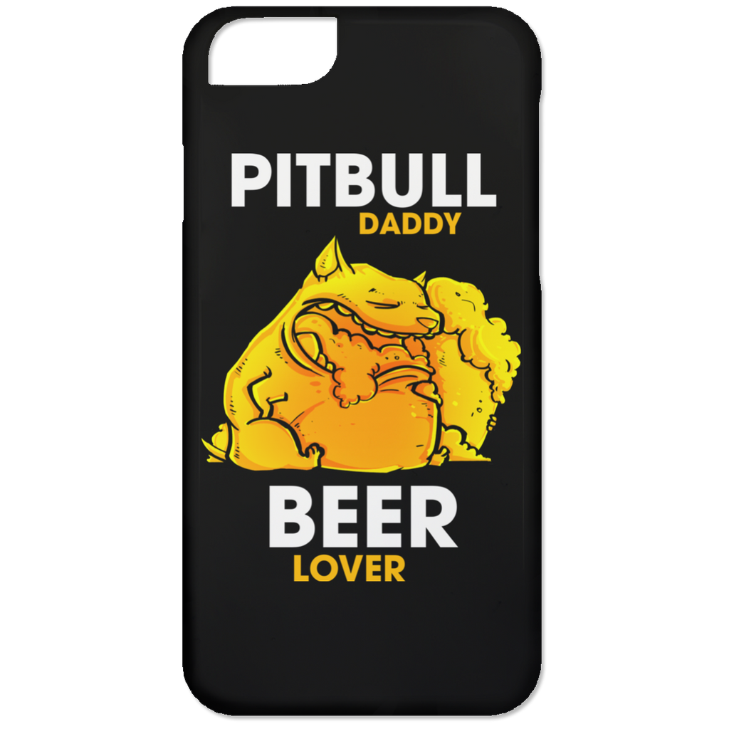 Pitbull Daddy Beer Lover Phone Cases