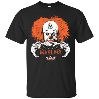 IT Horror Movies Miami Marlins T Shirts