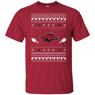 Arkansas Razorbacks Stitch Knitting Style Ugly T Shirts