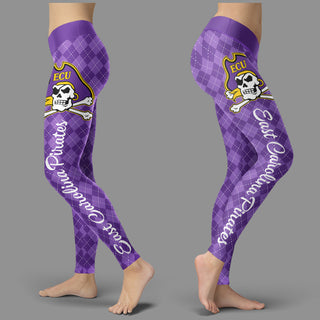 Cosy Seamless Border Wonderful East Carolina Pirates Leggings