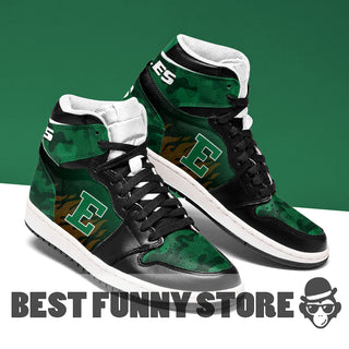 Camo Logo Eastern Michigan Eagles Jordan Sneakers