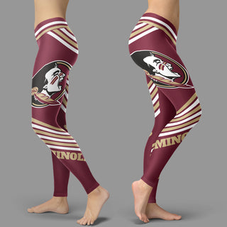 Straight Cute Beautiful Attractive Florida State Seminoles Leggings