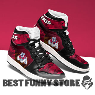 Camo Logo Fresno State Bulldogs Jordan Sneakers