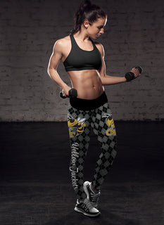 Cosy Seamless Border Wonderful Georgia Tech Yellow Jackets Leggings