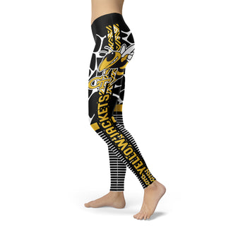 Cool Air Lighten Attractive Kind Georgia Tech Yellow Jackets Leggings