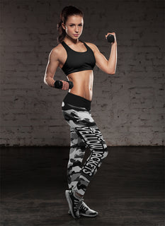 Camo Sporty Trending Fashion Fabulous Georgia Tech Yellow Jackets Leggings