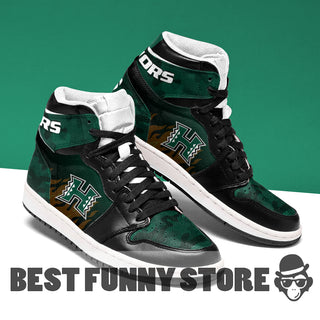 Camo Logo Hawaii Rainbow Warriors Jordan Sneakers