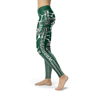 Cool Air Lighten Attractive Kind Hawaii Rainbow Warriors Leggings