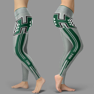 Charming Lovely Little Dots Along Body Hawaii Rainbow Warriors Leggings