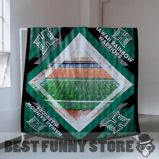 Pro Hawaii Rainbow Warriors Stadium Quilt For Fan
