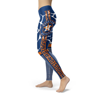 Cool Air Lighten Attractive Kind Houston Astros Leggings