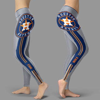 Charming Lovely Little Dots Along Body Houston Astros Leggings