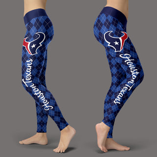 Cosy Seamless Border Wonderful Houston Texans Leggings