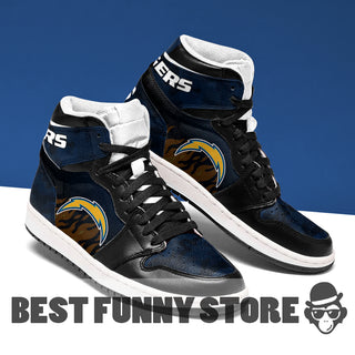 Camo Logo Los Angeles Chargers Jordan Sneakers