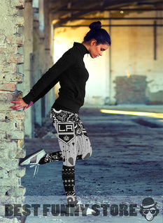 Simple Boho Los Angeles Kings Leggings
