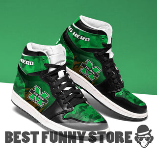 Camo Logo Marshall Thundering Herd Jordan Sneakers