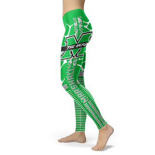 Cool Air Lighten Attractive Kind Marshall Thundering Herd Leggings