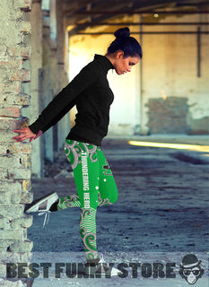 Colorful Summer With Wave Marshall Thundering Herd Leggings