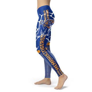 Cool Air Lighten Attractive Kind Memphis Tigers Leggings