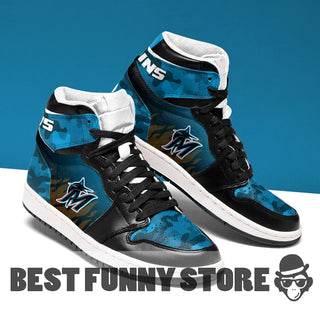 Camo Logo Miami Marlins Jordan Sneakers