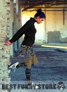 Simple Boho Milwaukee Brewers Leggings