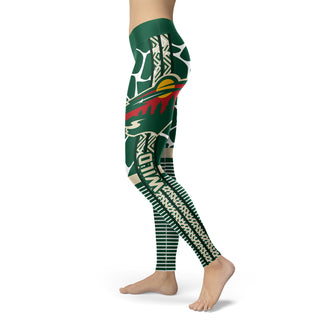 Cool Air Lighten Attractive Kind Minnesota Wild Leggings