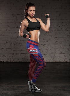 Fashion Gorgeous Fitting Fabulous Montreal Canadiens Leggings