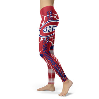 Cool Air Lighten Attractive Kind Montreal Canadiens Leggings