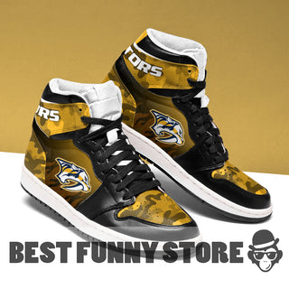Camo Logo Nashville Predators Jordan Sneakers