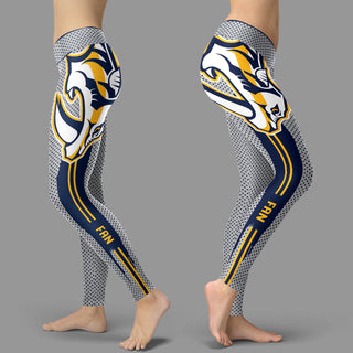 Charming Lovely Little Dots Along Body Nashville Predators Leggings