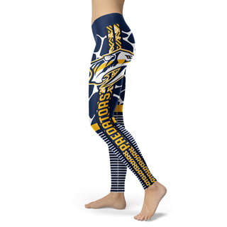 Cool Air Lighten Attractive Kind Nashville Predators Leggings