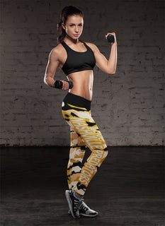 Camo Sporty Trending Fashion Fabulous Nashville Predators Leggings