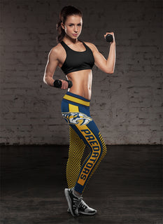 Fashion Gorgeous Fitting Fabulous Nashville Predators Leggings