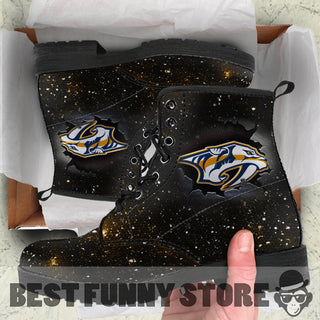 Art Scratch Mystery Nashville Predators Boots